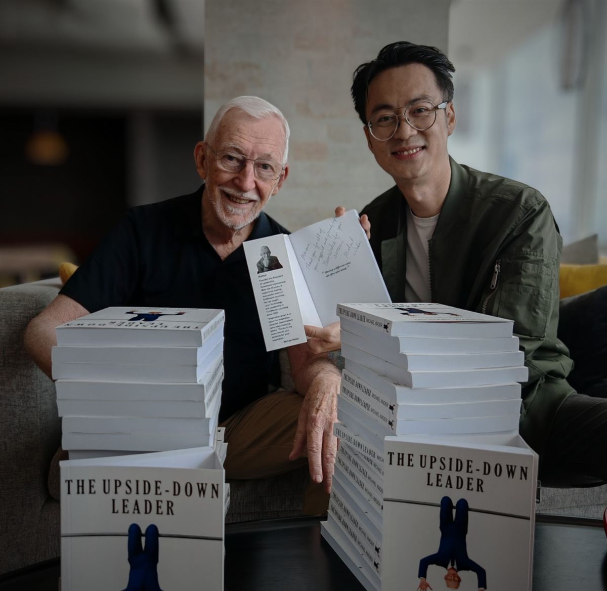 Book launch with Michael Wader