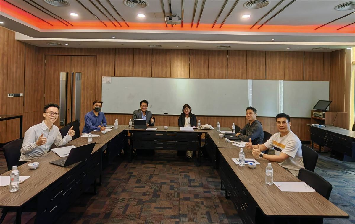 Working session with Sarawak's MINTRED and FAME