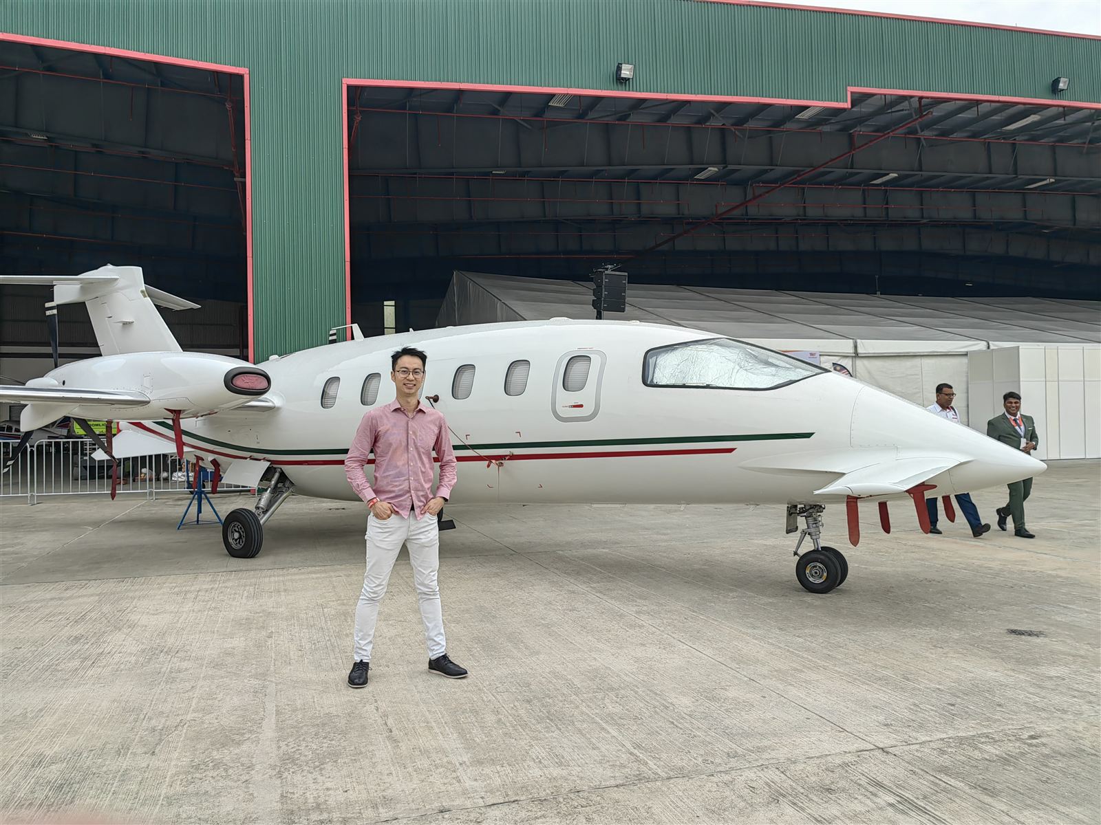 Private jet at the Selangor Aviation Show